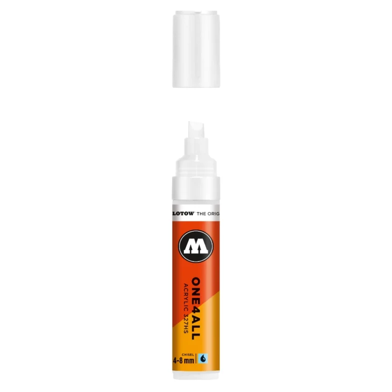 Molotow ONE4ALL 327HS Verfstift Signaal Wit - Acrylmarker 4-8 mm