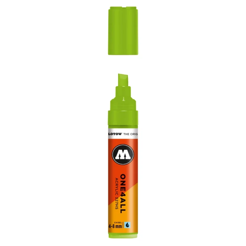 Molotow ONE4ALL 327HS Verfstift Sprinkhaan Groen - Acrylmarker 4-8 mm