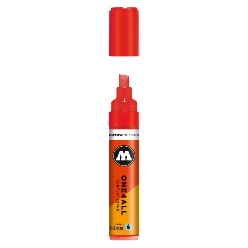 Molotow ONE4ALL 327HS Verfstift Verkeer Rood - Acrylmarker 4-8 mm