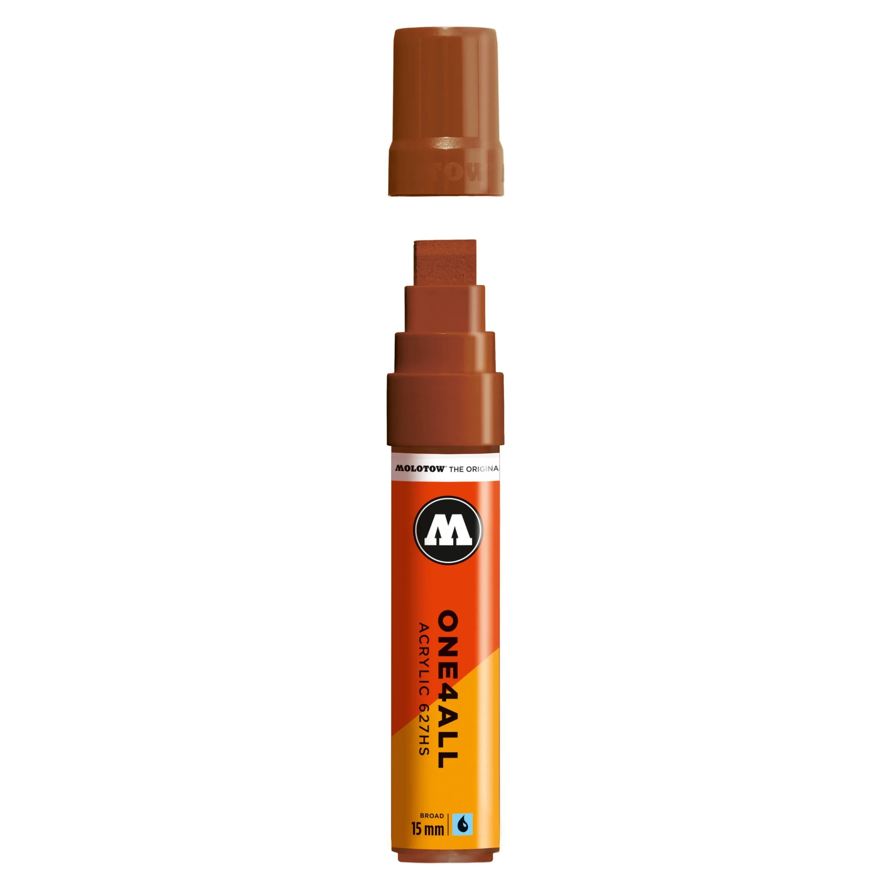 Molotow ONE4ALL 627HS Verfstift Hazelnoot Bruin - Acrylmarker 15 mm