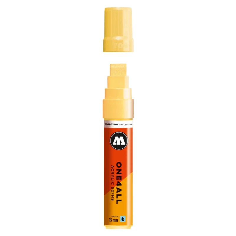 Molotow ONE4ALL 627HS Verfstift Vanille Pastel - Acrylmarker 15 mm