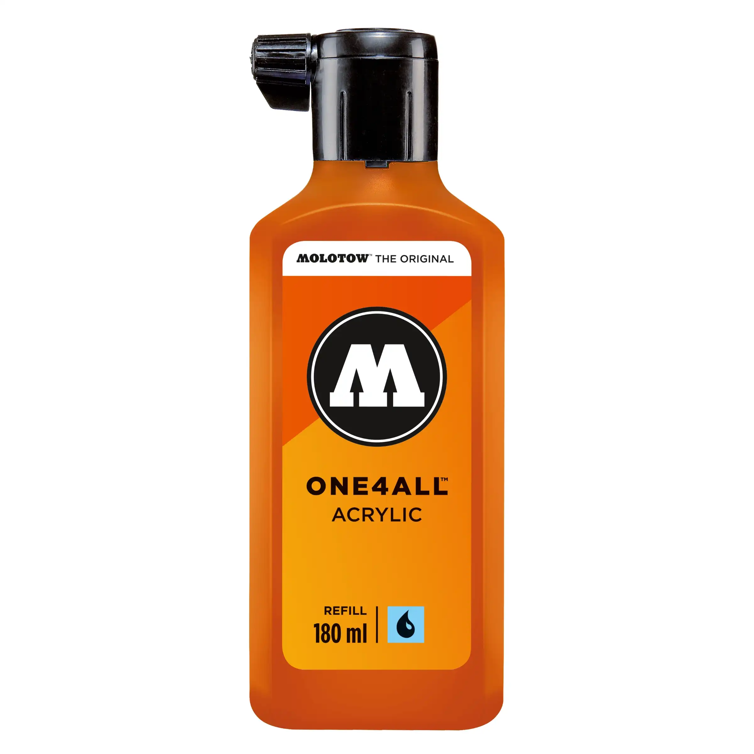 Molotow ONE4ALL Acryl Navulinkt Dare Oranje - 180 ml
