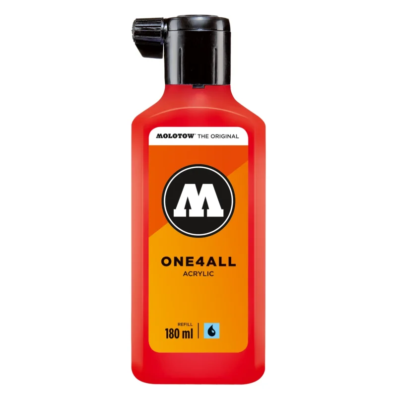Molotow ONE4ALL Acryl Navulinkt Kers Rood - 180 ml
