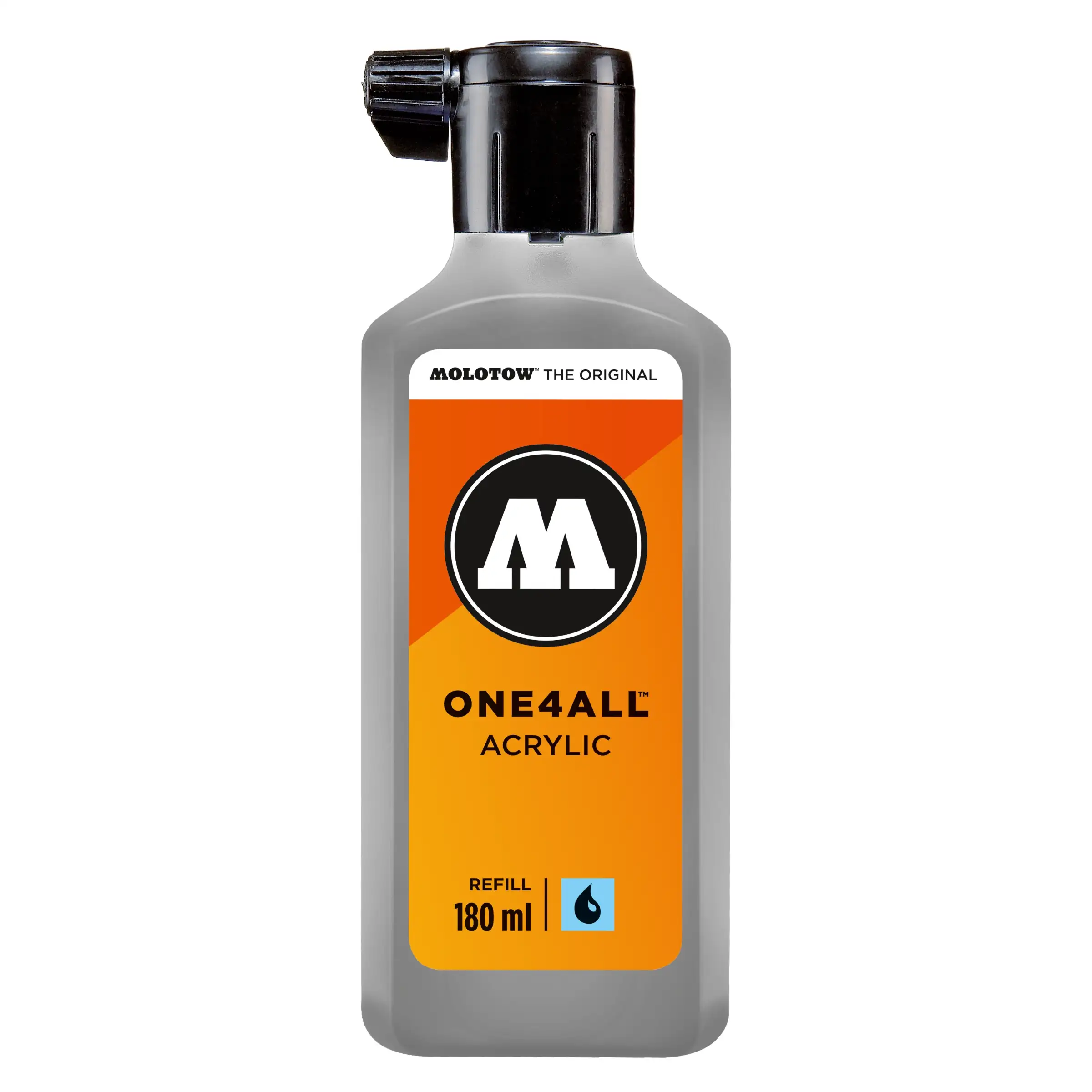 Molotow ONE4ALL Acryl Navulinkt Koel Grijs Pastel - 180 ml