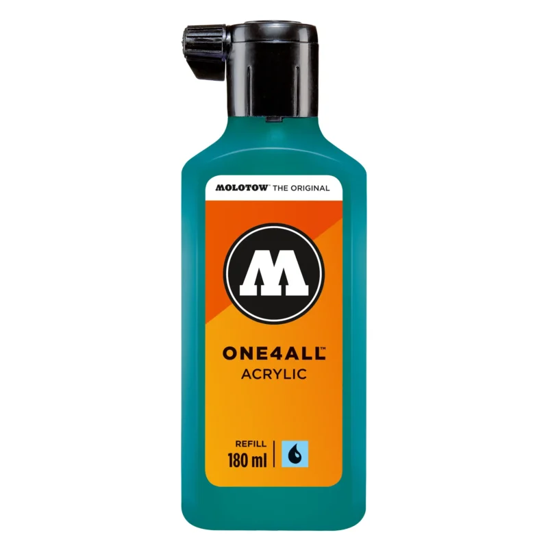 Molotow ONE4ALL Acryl Navulinkt Lagune Blauw - 180 ml