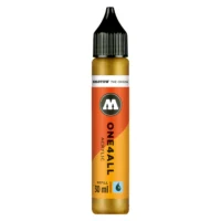 Molotow ONE4ALL Acryl Navulinkt Metallic Gold - 30 ml