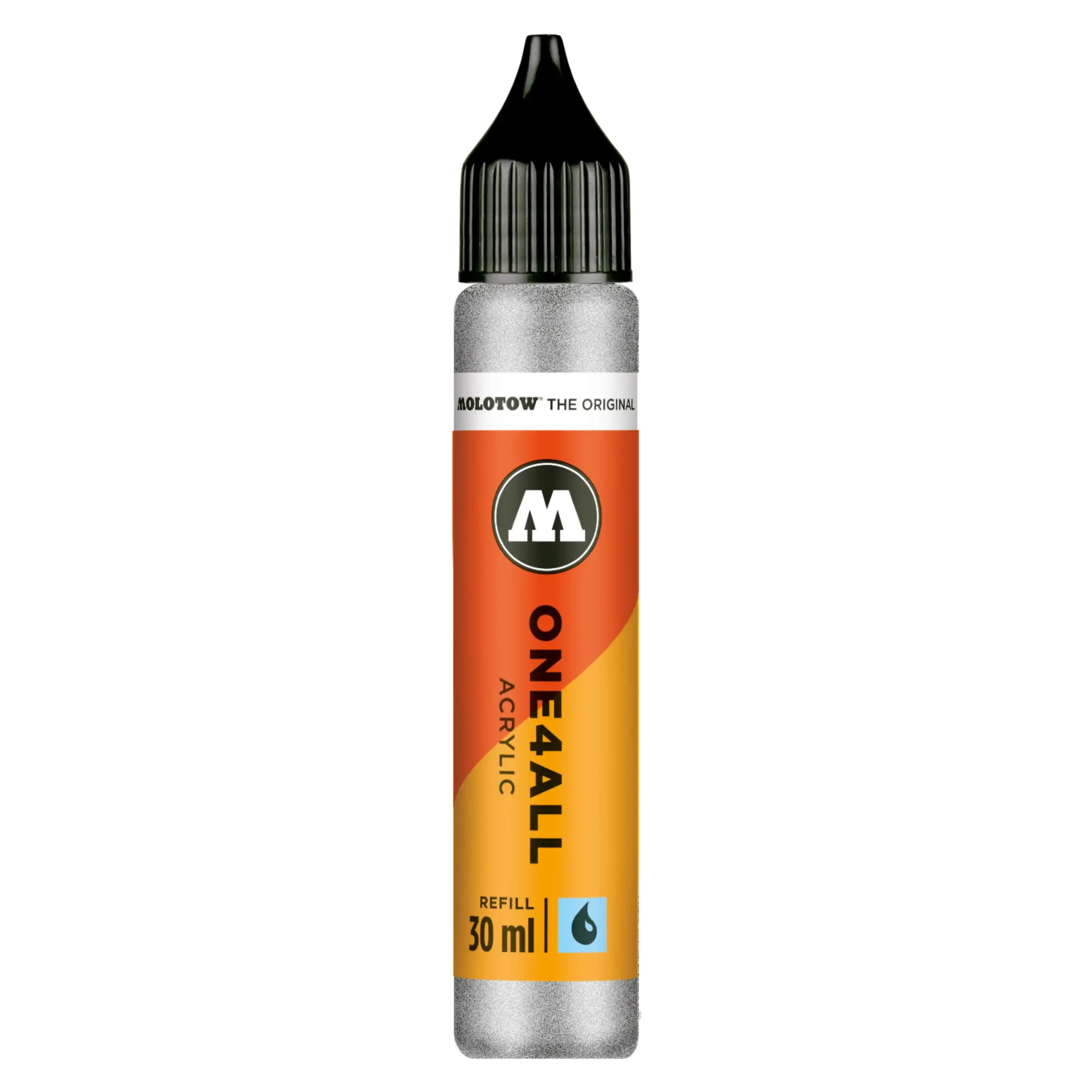 Molotow ONE4ALL Acryl Navulinkt Metallic Silver - 30 ml