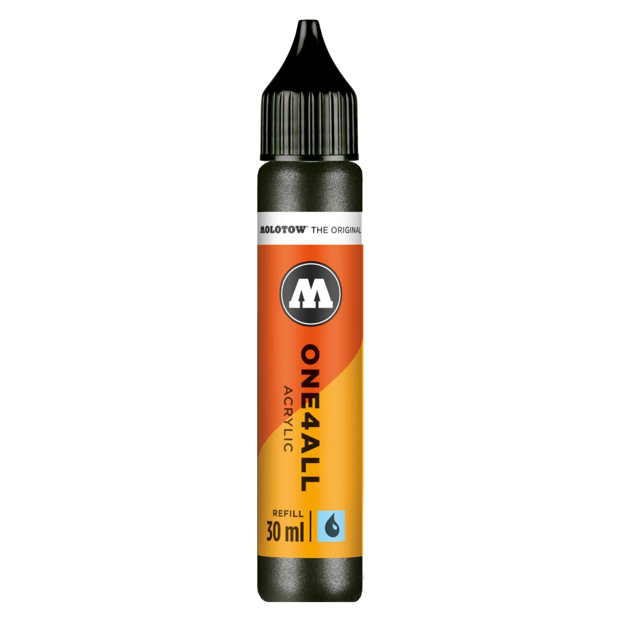 Molotow ONE4ALL Acryl Navulinkt Metallic Zwart - 30 ml
