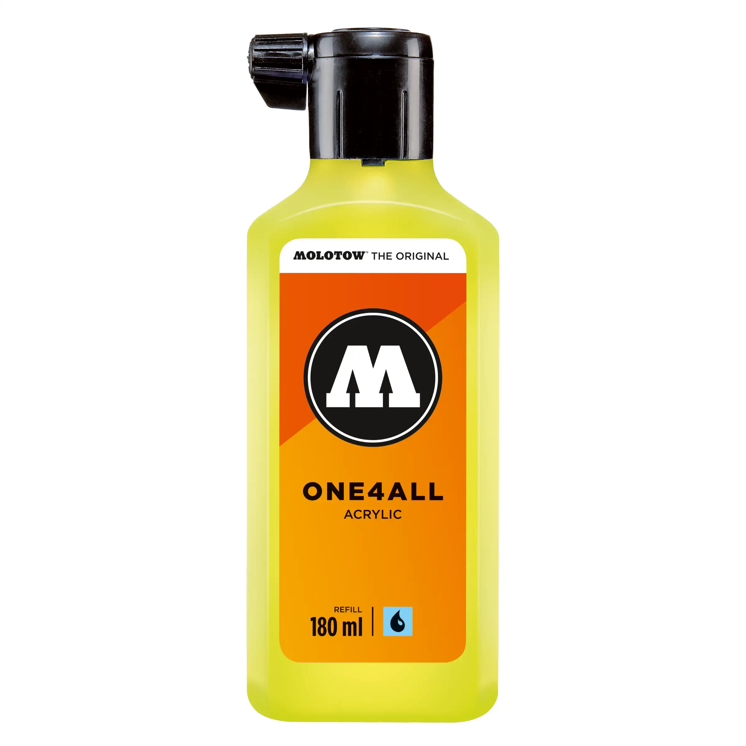 Molotow ONE4ALL Acryl Navulinkt Neon Licht Groen Fluo - 180 ml