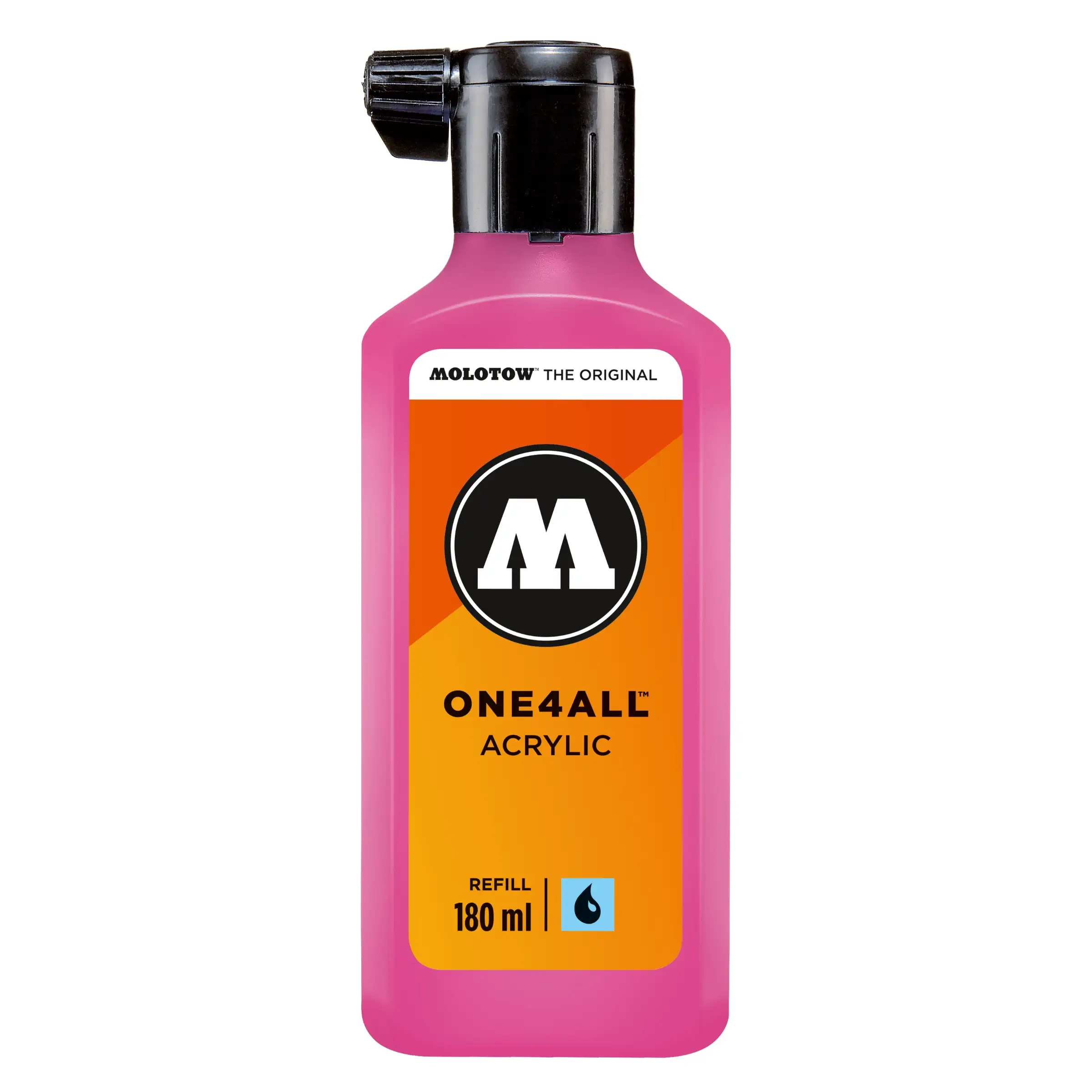 Molotow ONE4ALL Acryl Navulinkt Neon Roze Fluo - 180 ml