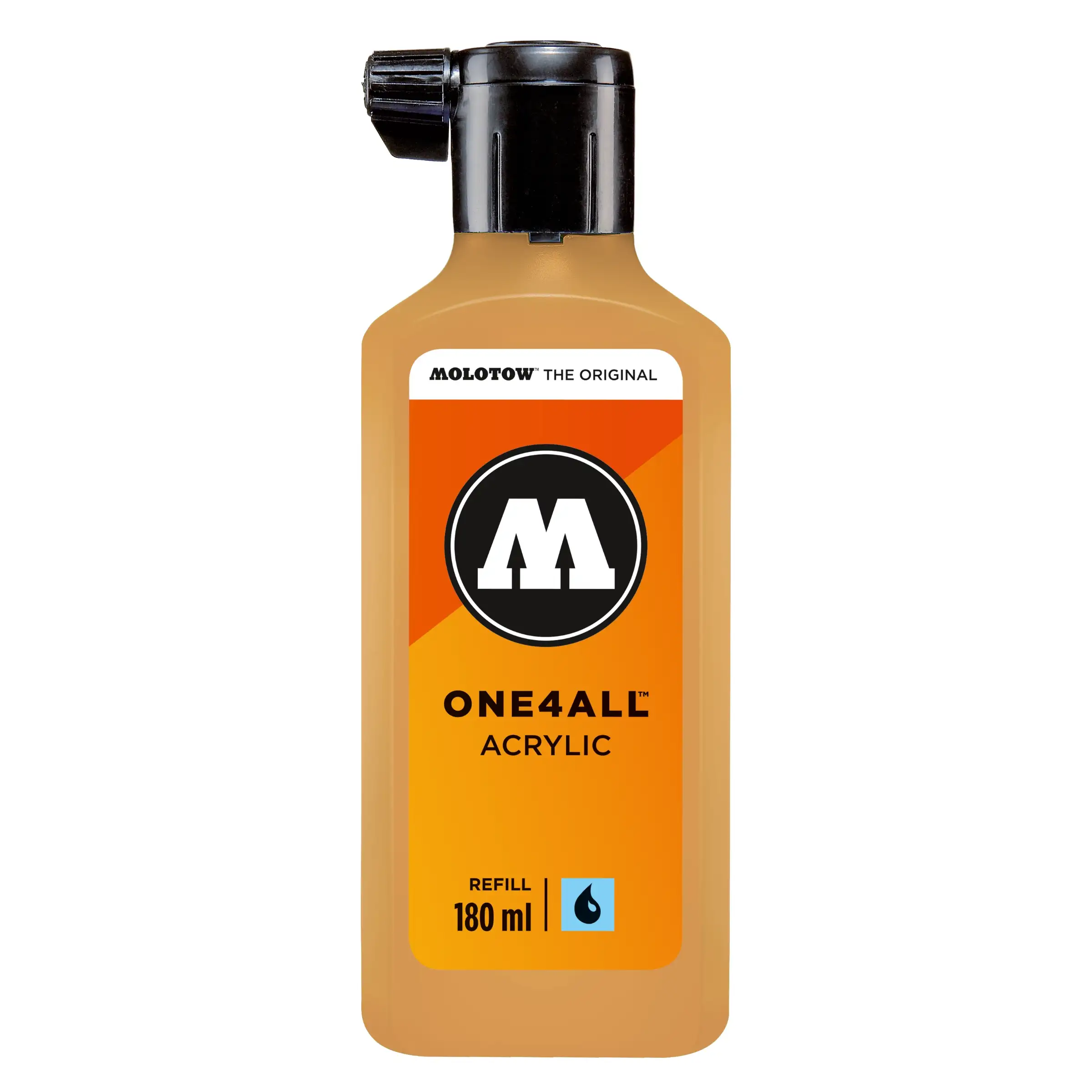 Molotow ONE4ALL Acryl Navulinkt Oker Bruin Licht - 180 ml