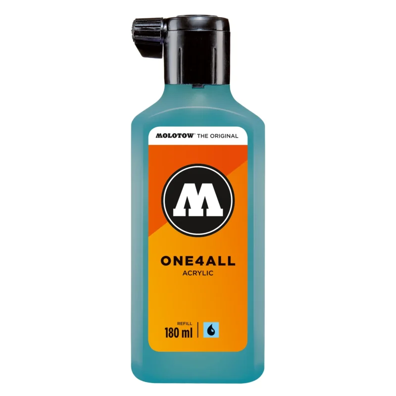Molotow ONE4ALL Acryl Navulinkt Olympia Blauw - 180 ml