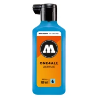 Molotow ONE4ALL Acryl Navulinkt Schock Blauw Midden - 180 ml