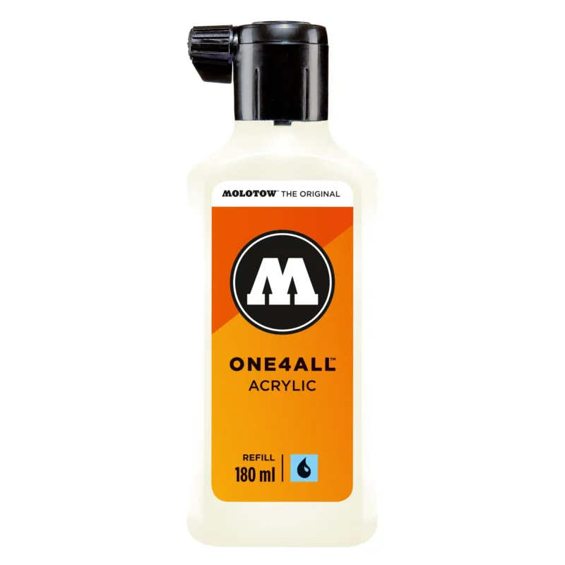 Molotow ONE4ALL Acryl Navulinkt Signaal Wit - 180 ml