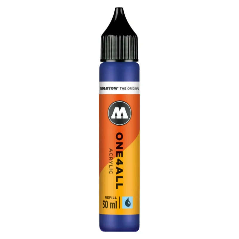 Molotow ONE4ALL Acryl Navulinkt Ultramarijn Blauw - 30 ml