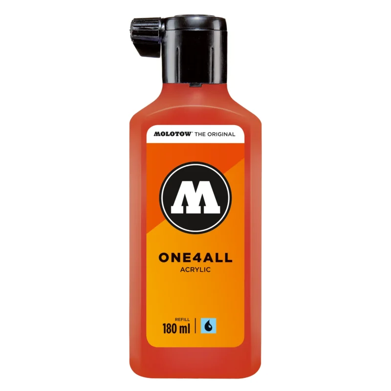 Molotow ONE4ALL Acryl Navulinkt Vermilion - 180 ml