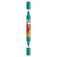 Molotow ONE4ALL TWIN Verfstift Aqua Blauw - Acrylmarker 1,5 en 4 mm