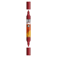 Molotow ONE4ALL TWIN Verfstift Bordeaux Rood - Acrylmarker 1,5 en 4 mm