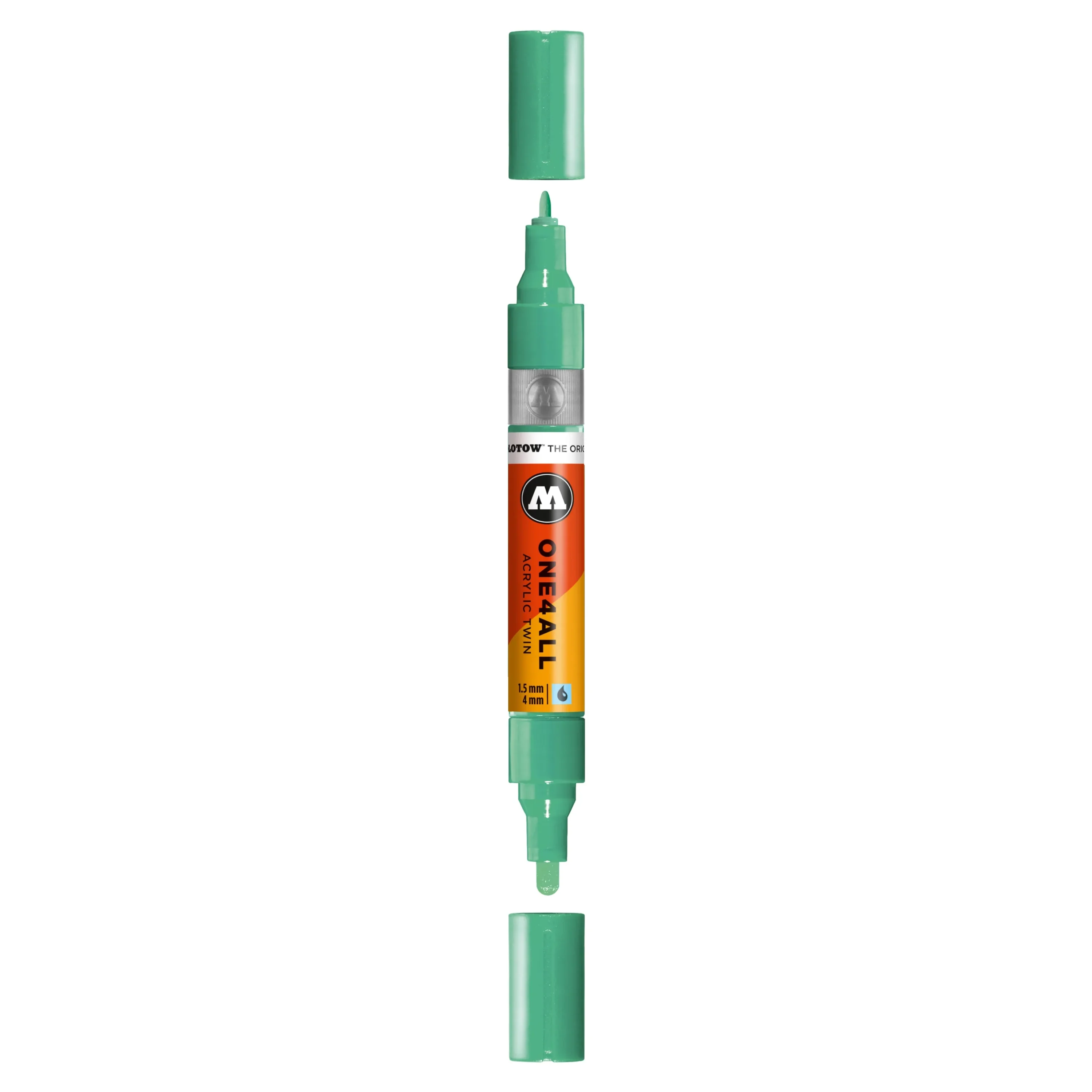 Molotow ONE4ALL TWIN Verfstift Calypso Midden - Acrylmarker 1,5 en 4 mm