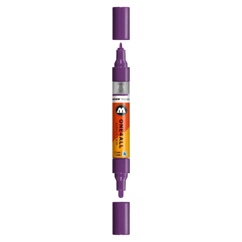 Molotow ONE4ALL TWIN Verfstift Currant - Acrylmarker 1,5 en 4 mm