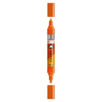Molotow ONE4ALL TWIN Verfstift Dare Oranje - Acrylmarker 1,5 en 4 mm