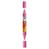 Molotow ONE4ALL TWIN Verfstift Fuchsia Roze - Acrylmarker 1,5 en 4 mm
