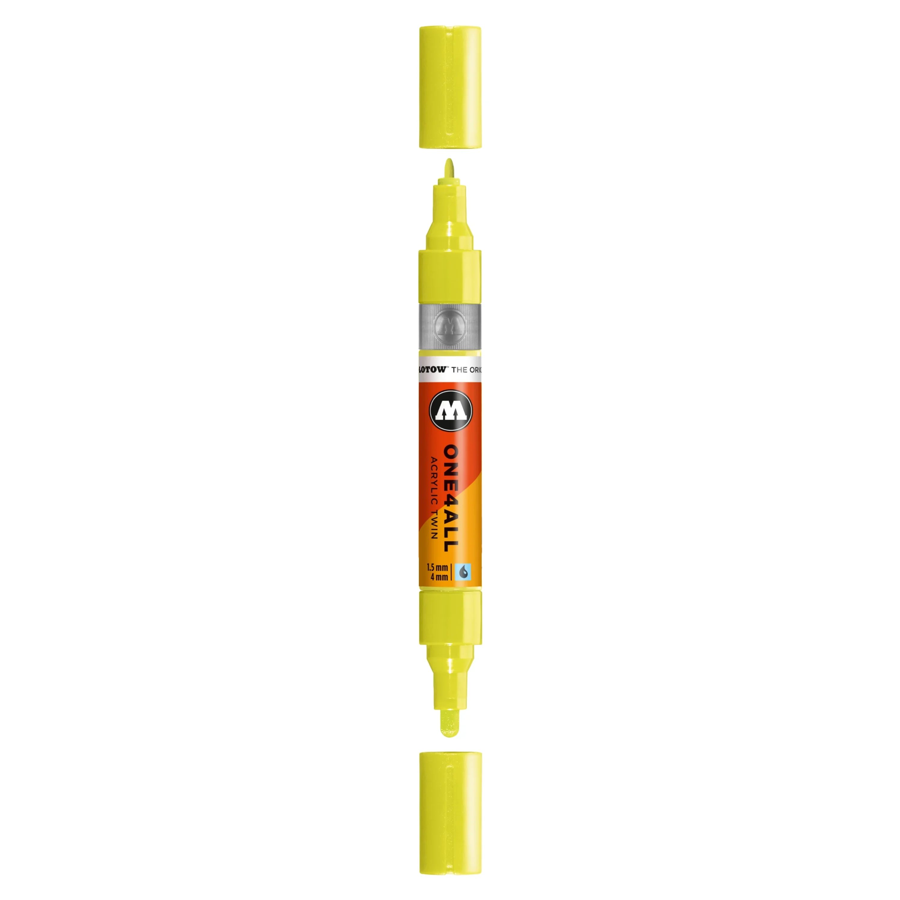 Molotow ONE4ALL TWIN Verfstift Gif Groen - Acrylmarker 1,5 en 4 mm