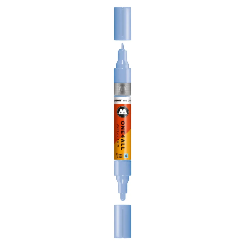 Molotow ONE4ALL TWIN Verfstift Keramisch Licht Pastel - Acrylmarker 1,5 en 4 mm