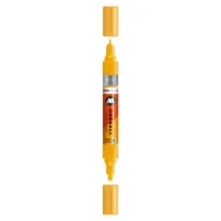 Molotow ONE4ALL TWIN Verfstift Mosterd Geel - Acrylmarker 1,5 en 4 mm
