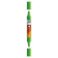 Molotow ONE4ALL TWIN Verfstift Neon Groen Fluo - Acrylmarker 1,5 en 4 mm