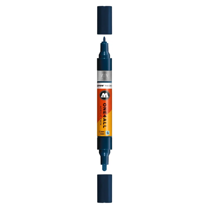 Molotow ONE4ALL TWIN Verfstift Petrol - Acrylmarker 1,5 en 4 mm