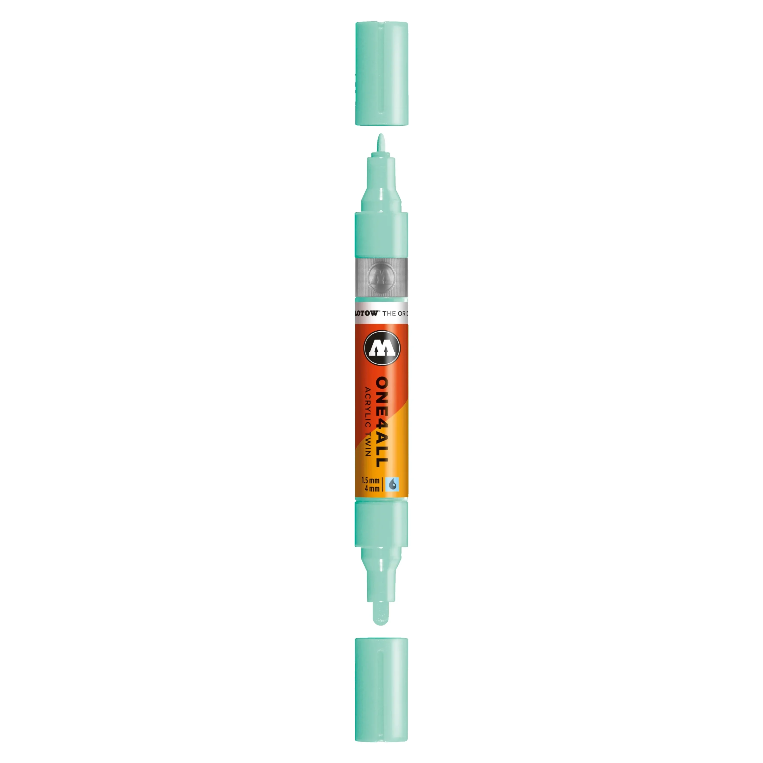 Molotow ONE4ALL TWIN Verfstift Riviera Licht - Acrylmarker 1,5 en 4 mm