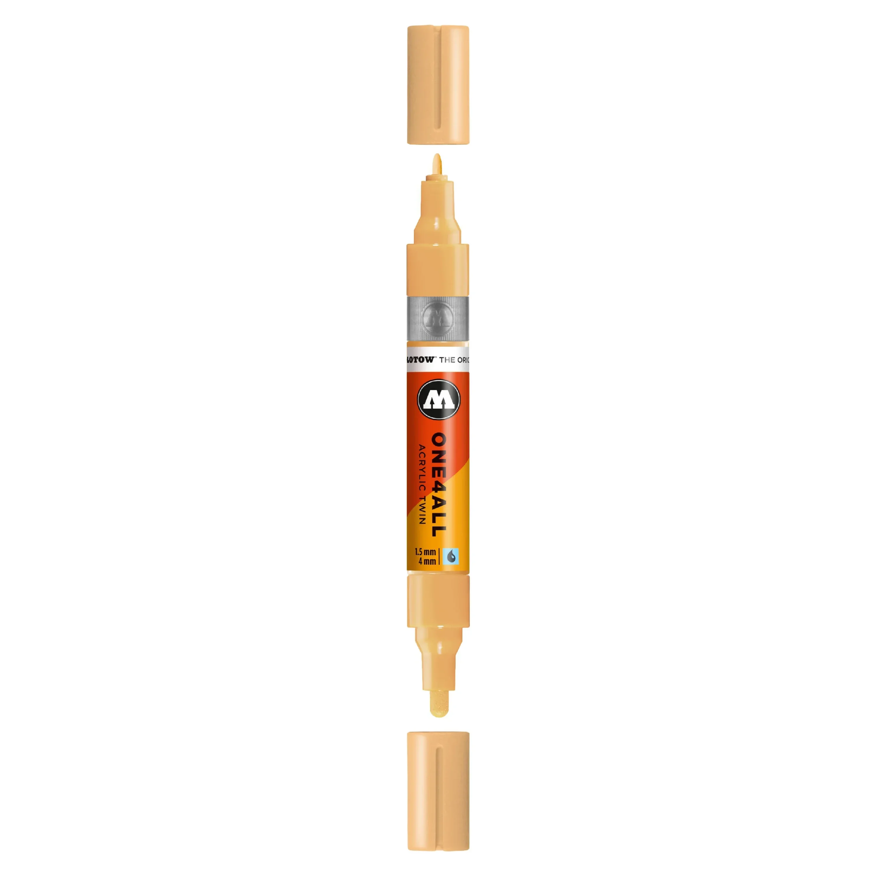Molotow ONE4ALL TWIN Verfstift Sahara Beige Pastel - Acrylmarker 1,5 en 4 mm