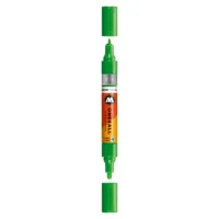 Molotow ONE4ALL TWIN Verfstift Universum Groen - Acrylmarker 1,5 en 4 mm