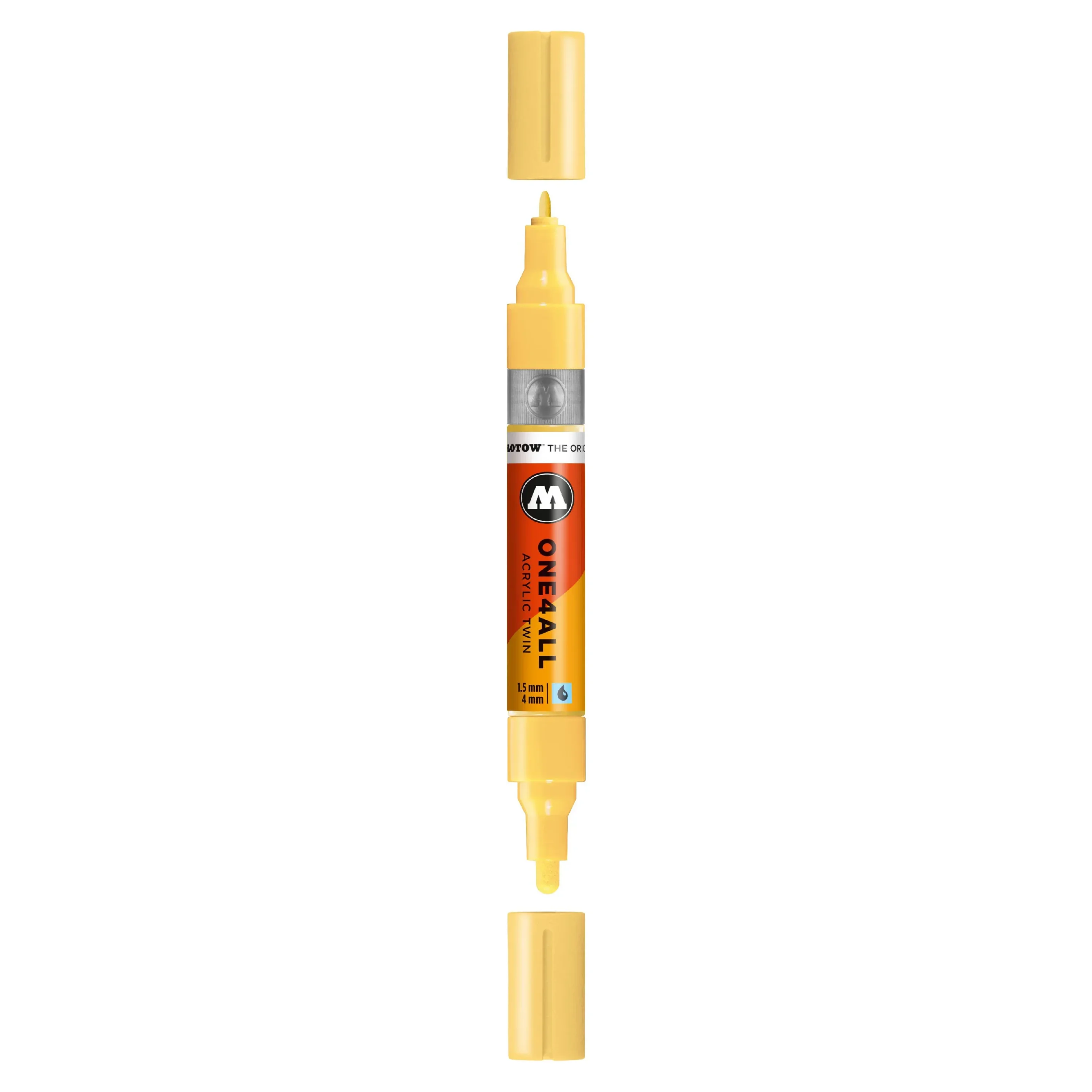 Molotow ONE4ALL TWIN Verfstift Vanille Pastel - Acrylmarker 1,5 en 4 mm