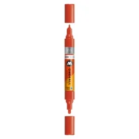 Molotow ONE4ALL TWIN Verfstift Vermilion - Acrylmarker 1,5 en 4 mm