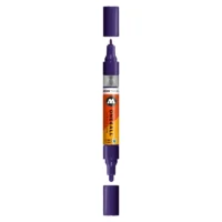 Molotow ONE4ALL TWIN Verfstift Violet Donker - Acrylmarker 1,5 en 4 mm