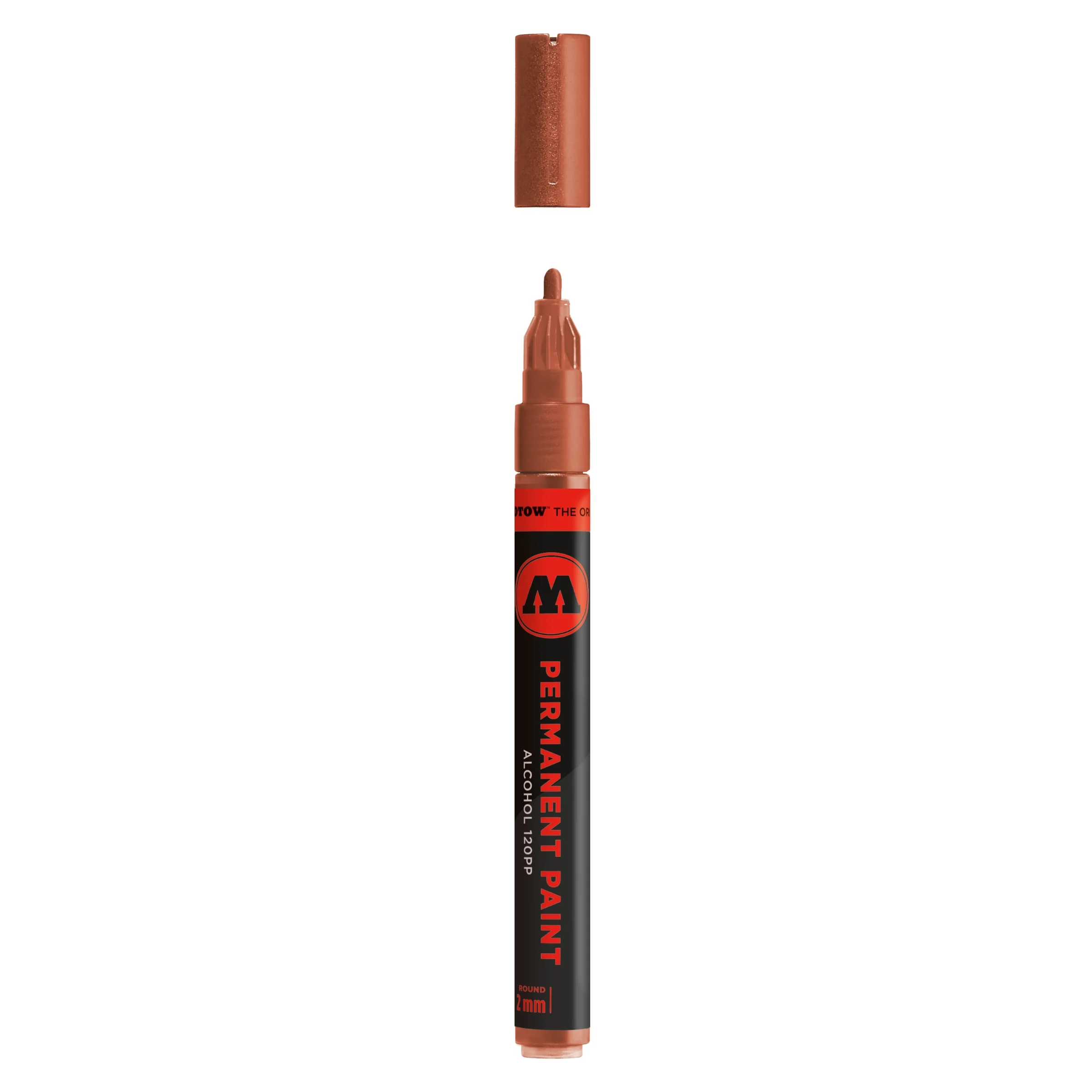 Molotow Permanent Paint 120PP Marker Metallic Koper - Alcoholmarker 2 mm