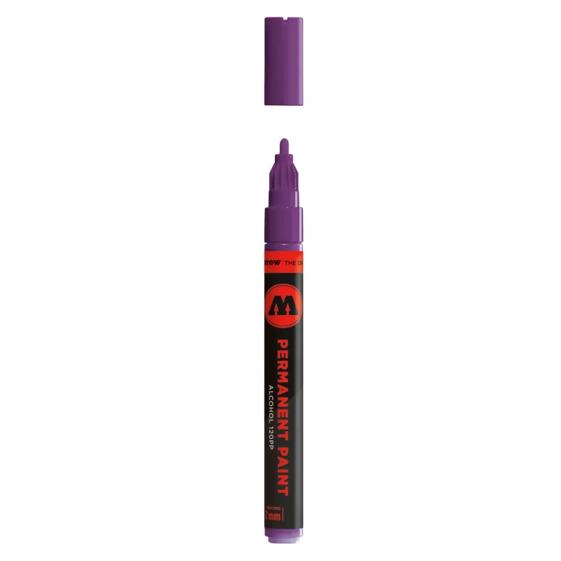 Molotow Permanent Paint 120PP Marker Paars - Alcoholmarker 2 mm