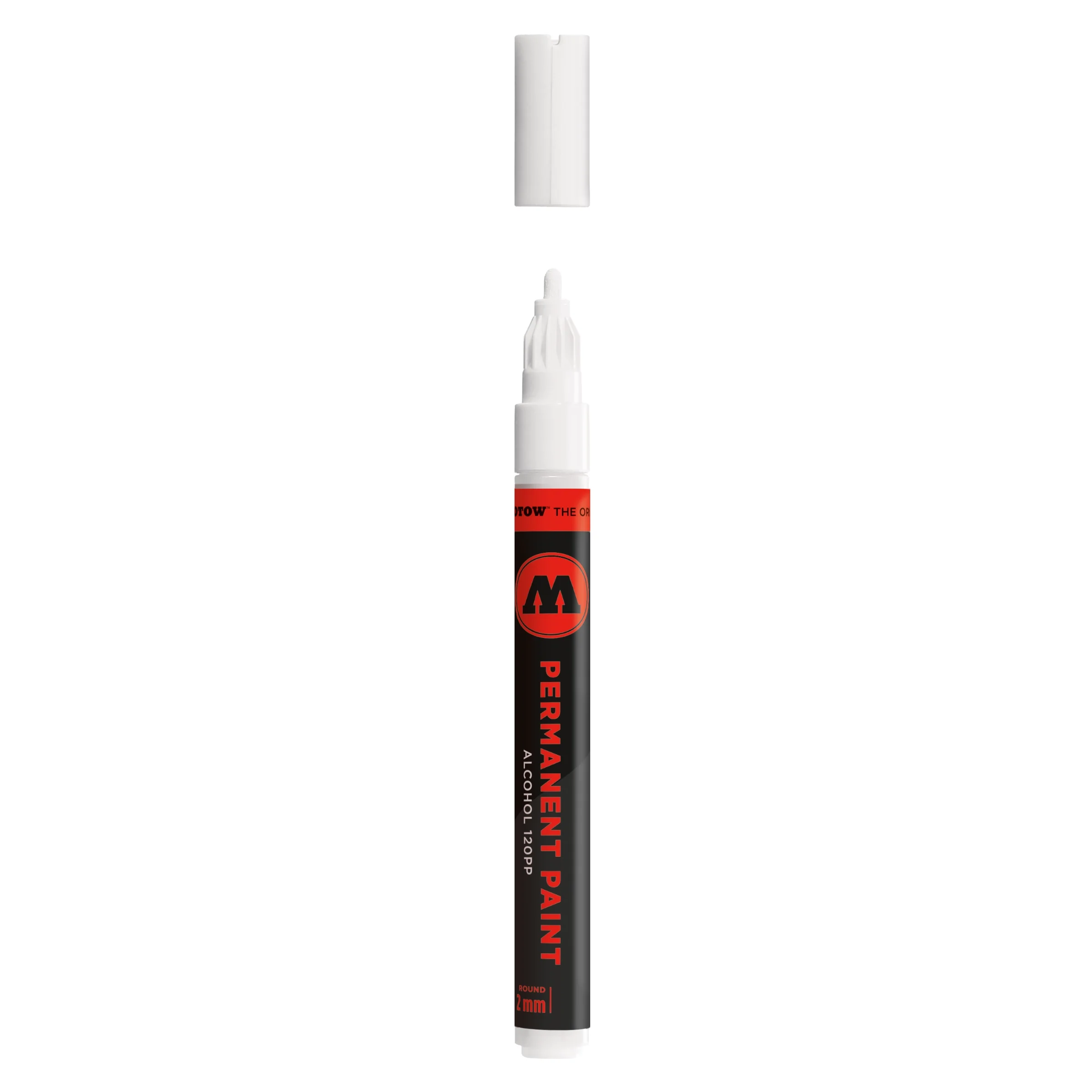 Molotow Permanent Paint 120PP Marker Signaal Wit - Alcoholmarker 2 mm