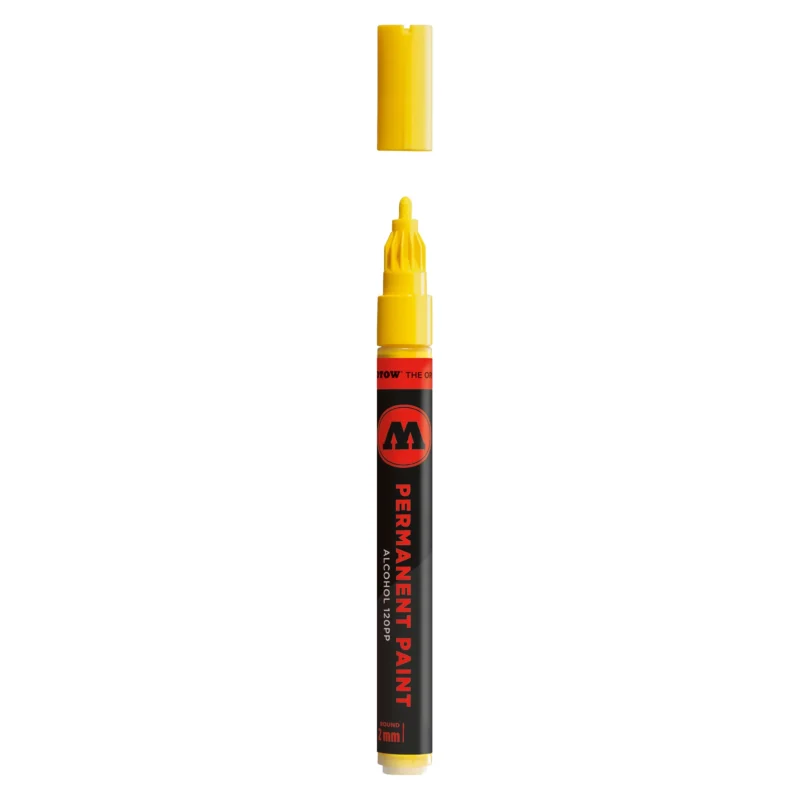 Molotow Permanent Paint 120PP Marker Zink Geel - Alcoholmarker 2 mm