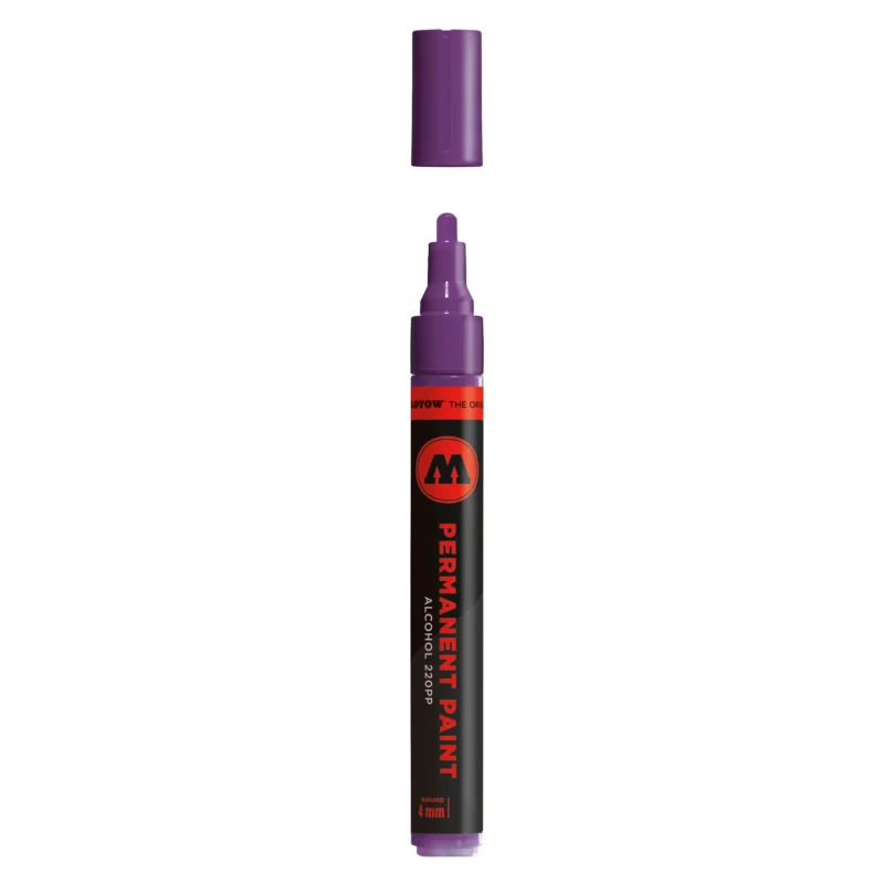 Molotow Permanent Paint 220PP Marker Paars - Alcoholmarker 4 mm