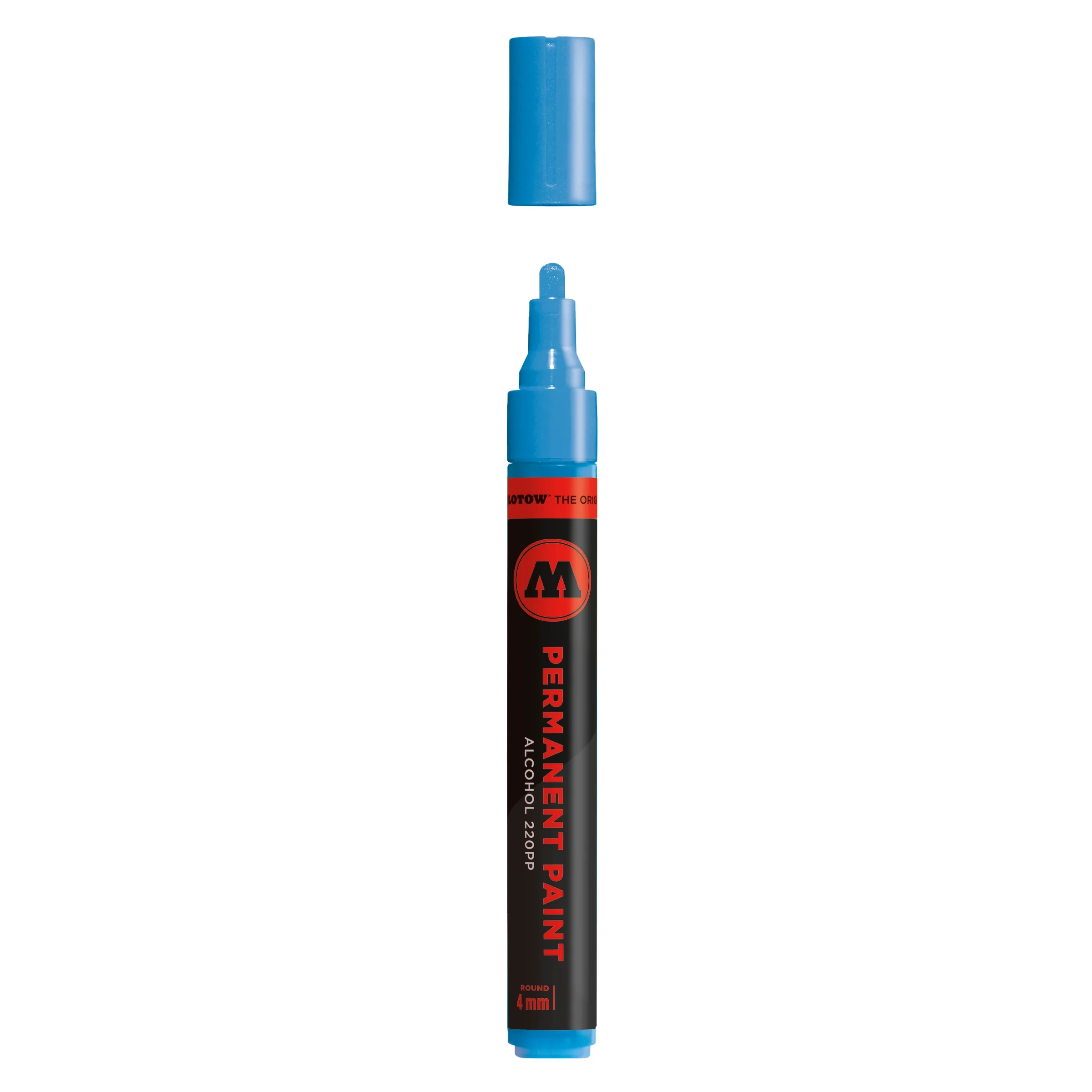 Molotow Permanent Paint 220PP Marker Schock Blauw Midden - Alcoholmarker 4 mm
