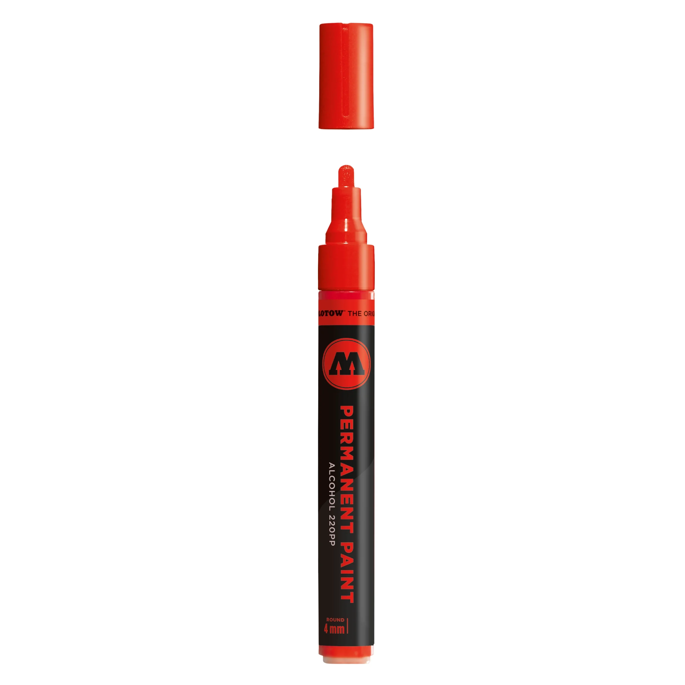 Molotow Permanent Paint 220PP Marker Verkeer Rood - Alcoholmarker 4 mm