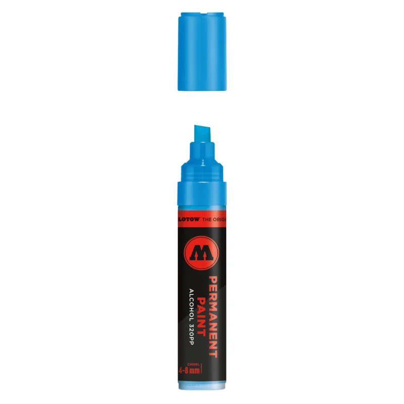 Molotow Permanent Paint 320PP Marker Schock Blauw Midden - Alcoholmarker 4-8 mm