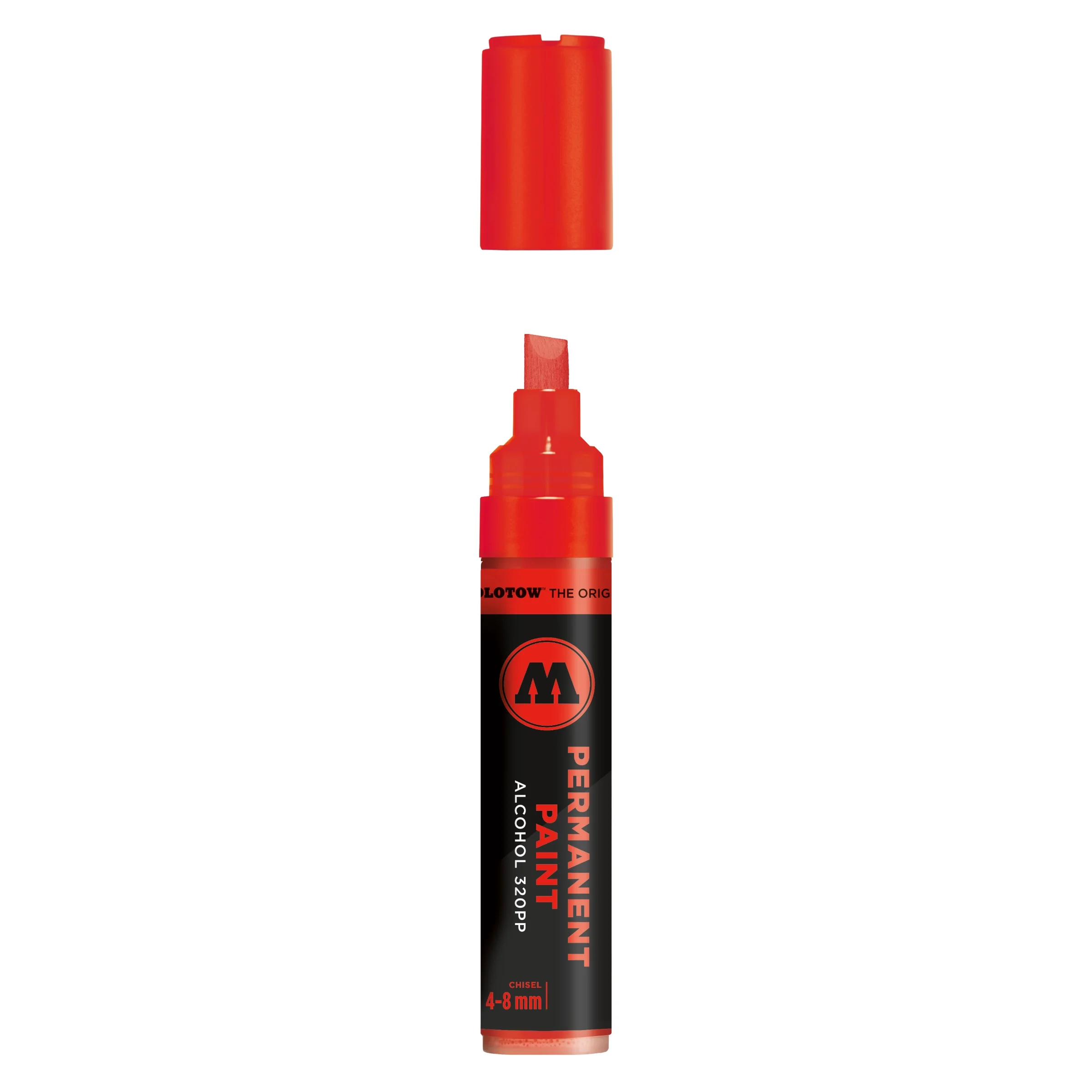 Molotow Permanent Paint 320PP Marker Verkeer Rood - Alcoholmarker 4-8 mm