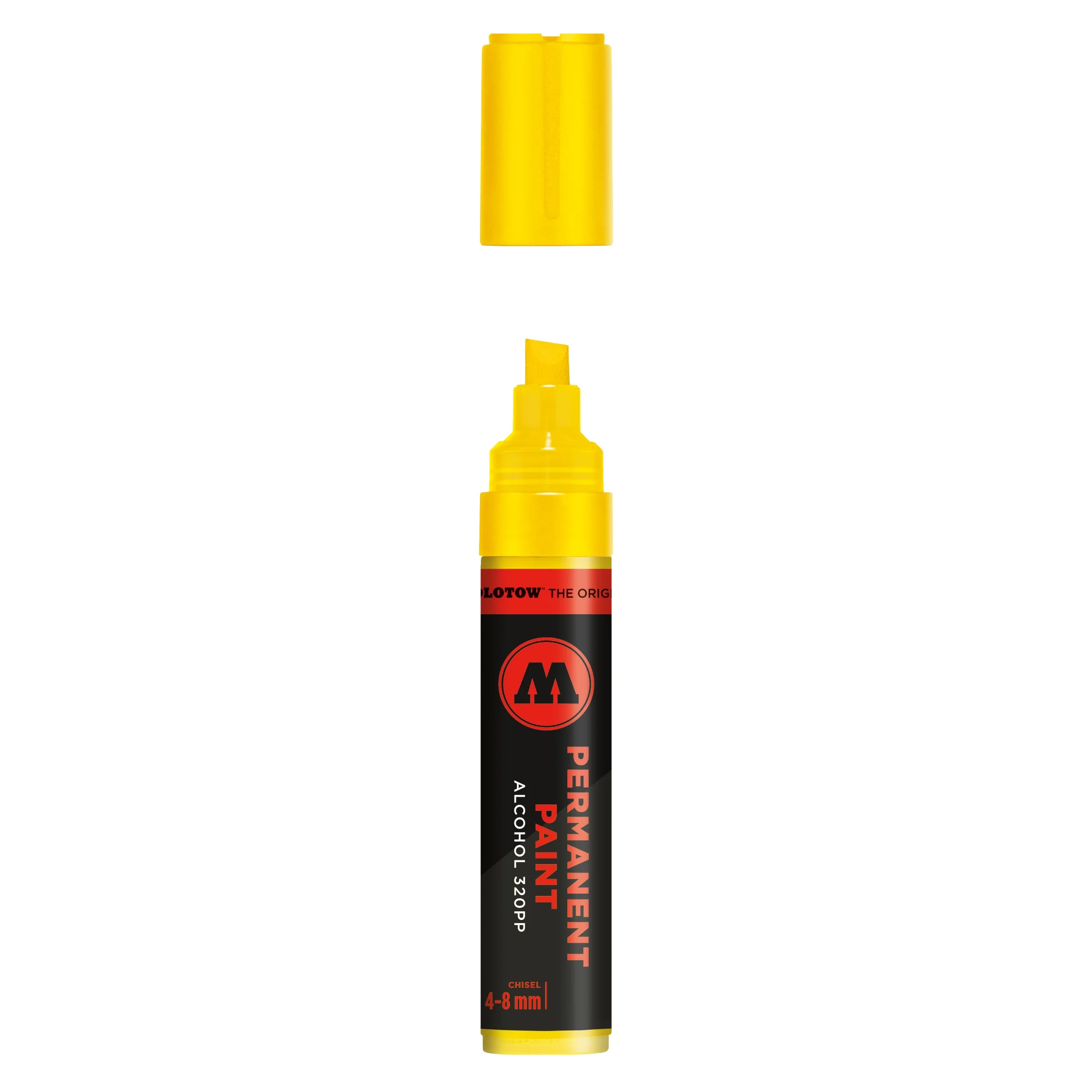 molotow-permanent-paint-320pp-marker-zink-geel-alcoholmarker-4-8-mm Molotow Permanent Paint 320PP Marker Zink Geel - Alcoholmarker 4-8 mm