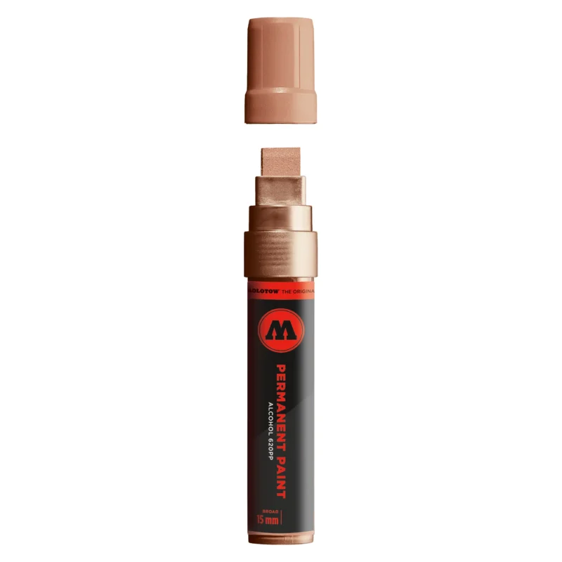 Molotow Permanent Paint 620PP Marker Metallic Koper - Alcoholmarker 15 mm
