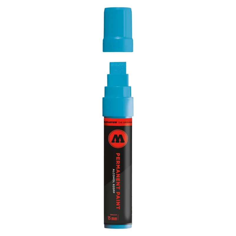 Molotow Permanent Paint 620PP Marker Schock Blauw Midden - Alcoholmarker 15 mm