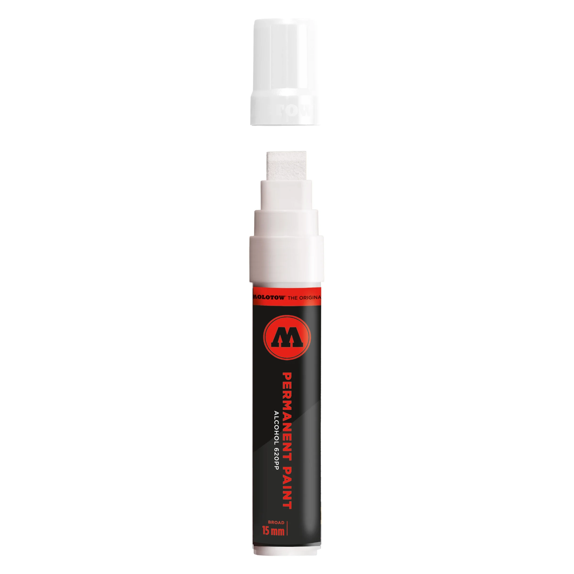 Molotow Permanent Paint 620PP Marker Signaal Wit - Alcoholmarker 15 mm